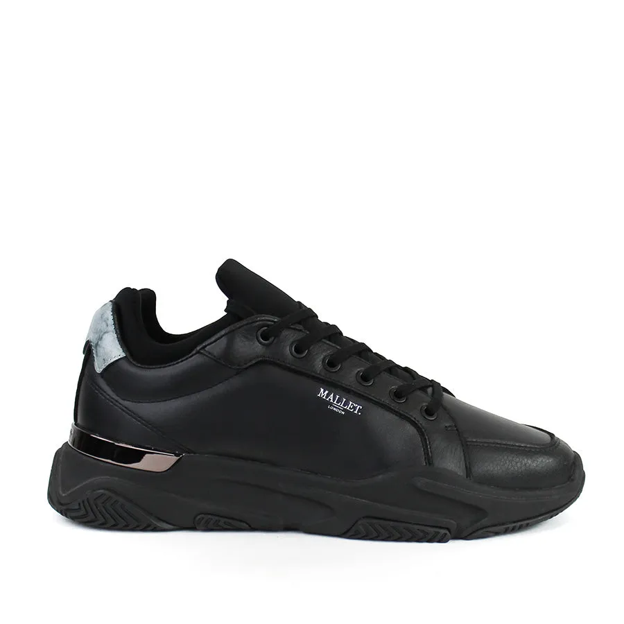 Mallet - Kingsland Trainers in Black Marble