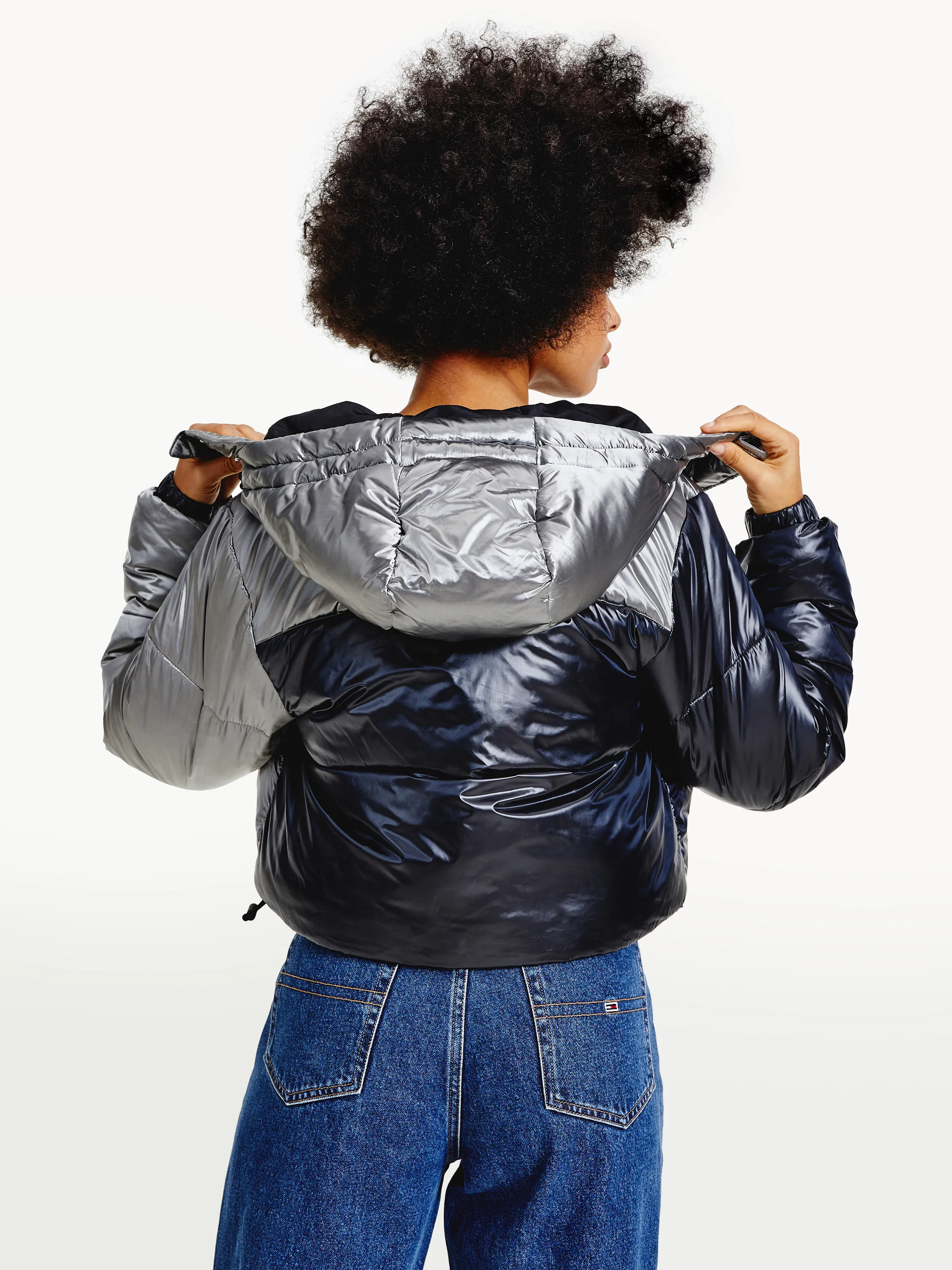 Metallic Down Puffer Jacket | Jackets | Tommy Hilfiger