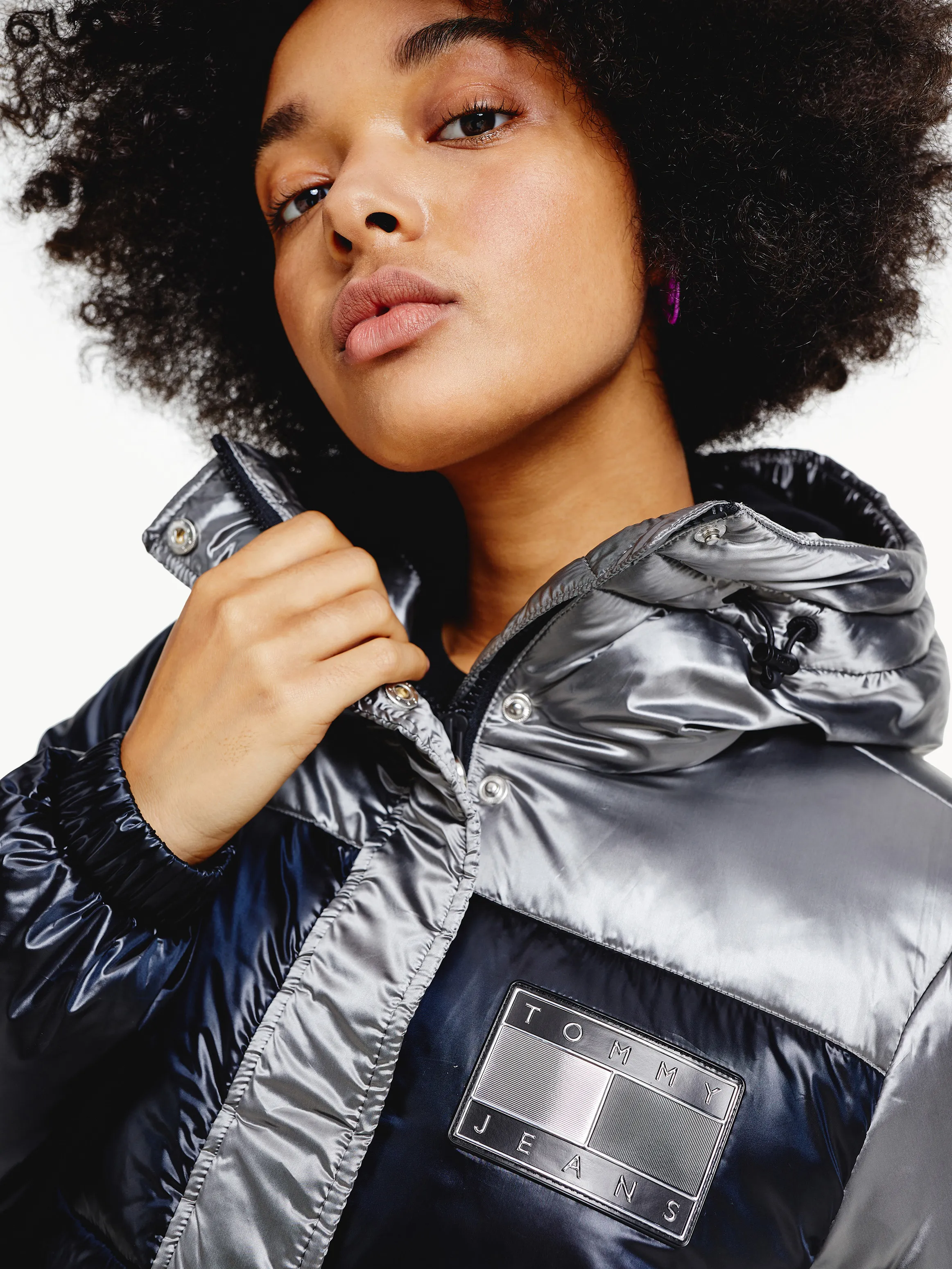 Metallic Down Puffer Jacket | Jackets | Tommy Hilfiger