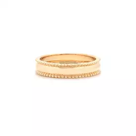 Mini Cigar Ring - Gold