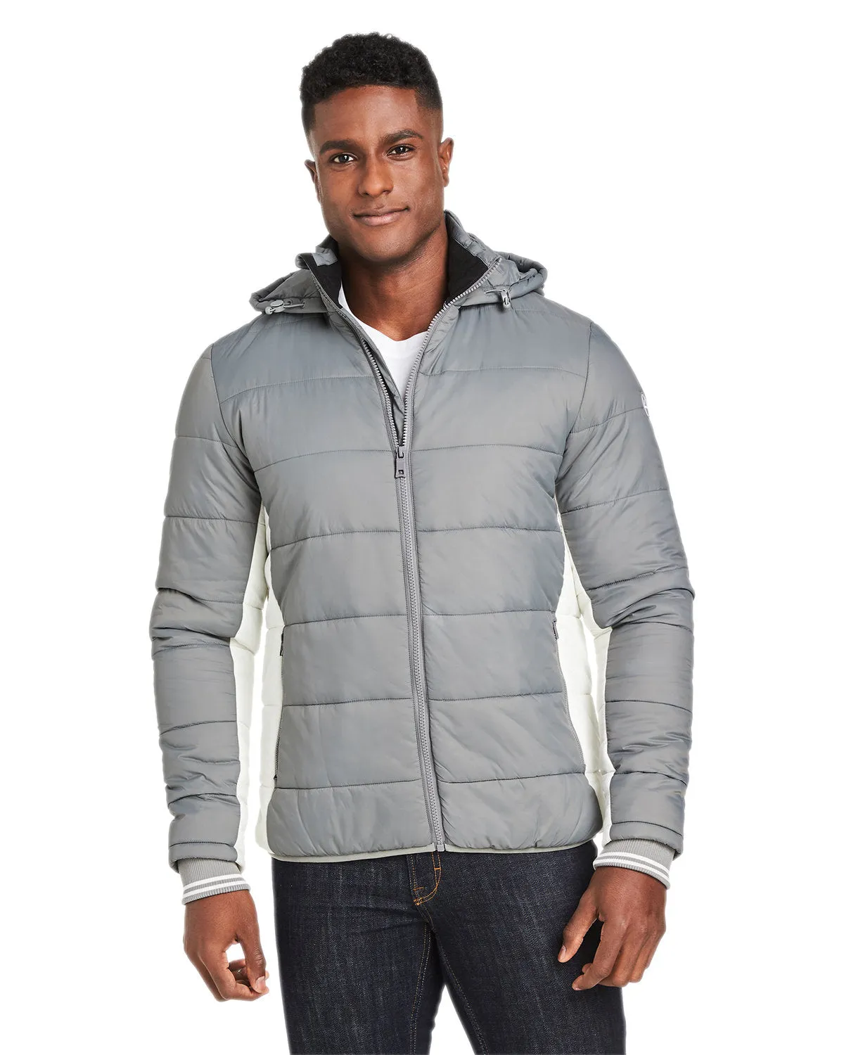 Nautica Men's Nautical Mile Puffer Packable Jacket