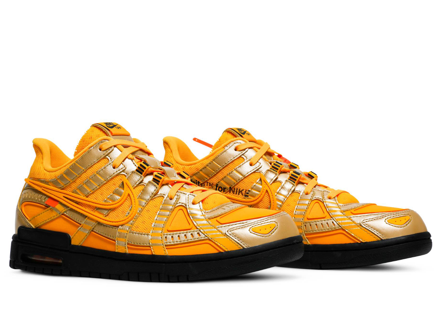 Nike Air Rubber Dunk Off-White University Gold