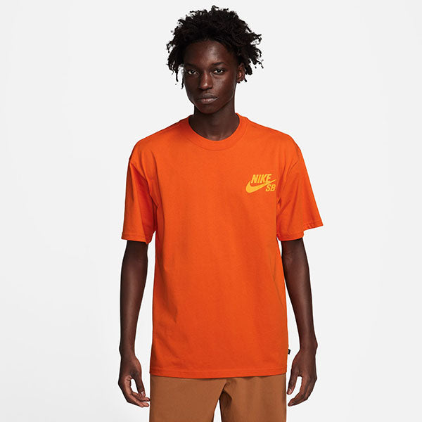 Nike SB Logo Tee Campfire Orange