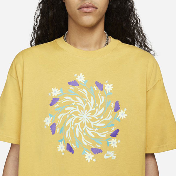 Nike SB Wild Flower Tee Sanded Gold