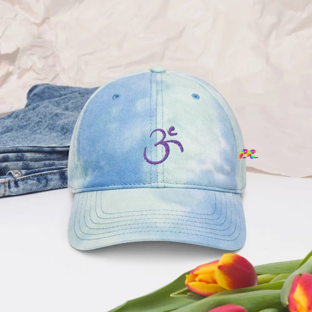 Om Tie Dye Baseball Hat