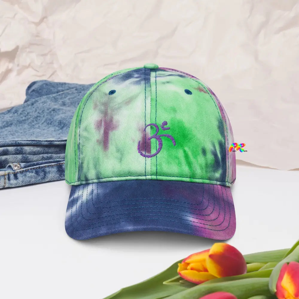 Om Tie Dye Baseball Hat