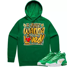 Penny 1 Stadium Green 1s Hoodie to Match - GOLD METALLIC LOVED