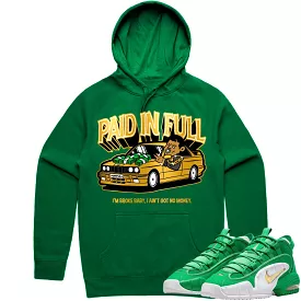 Penny 1 Stadium Green 1s Hoodie to Match - GOLD METALLIC PAID