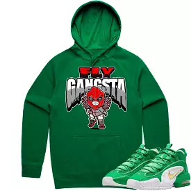 Penny 1 Stadium Green 1s Hoodie to Match - RED FLY GANGSTA