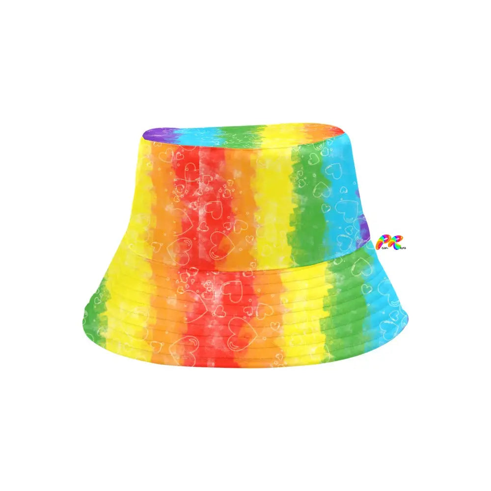 Pride Hearts Bucket Hat