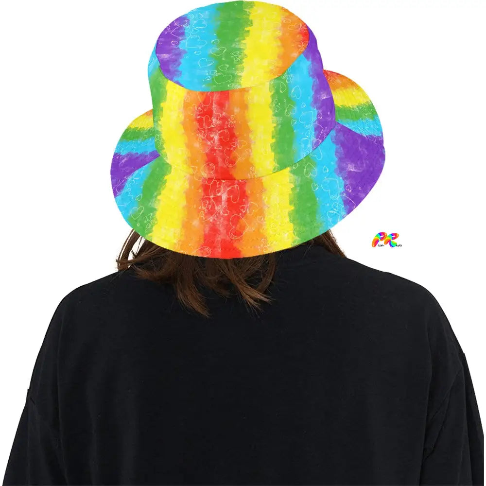 Pride Hearts Bucket Hat