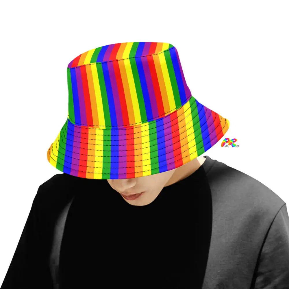 Pride Stripes Bucket Hat