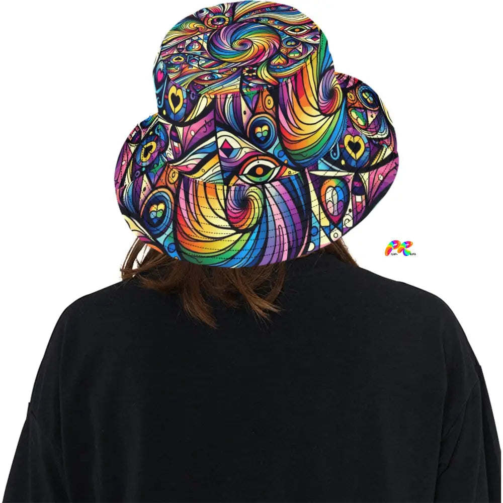 Pride Swirl Unisex Bucket Hat