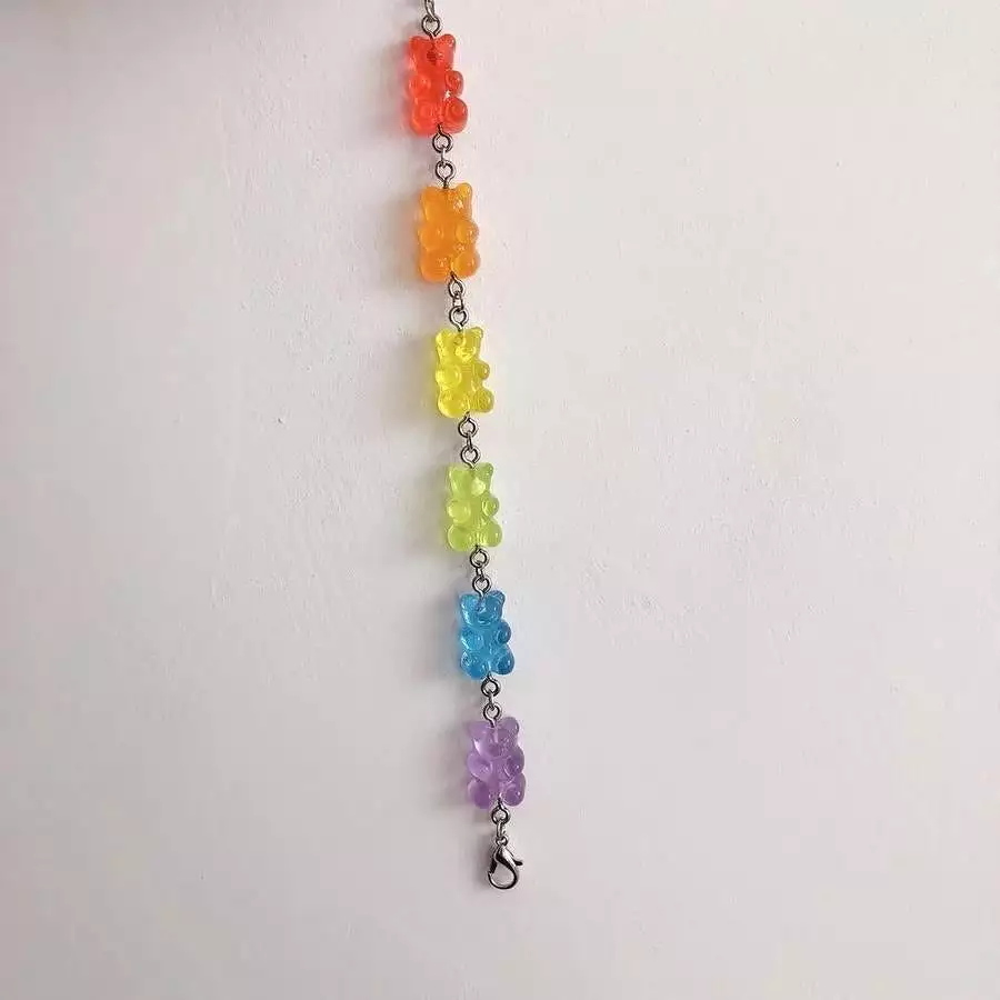 Rainbow Gummy Bear Bracelet