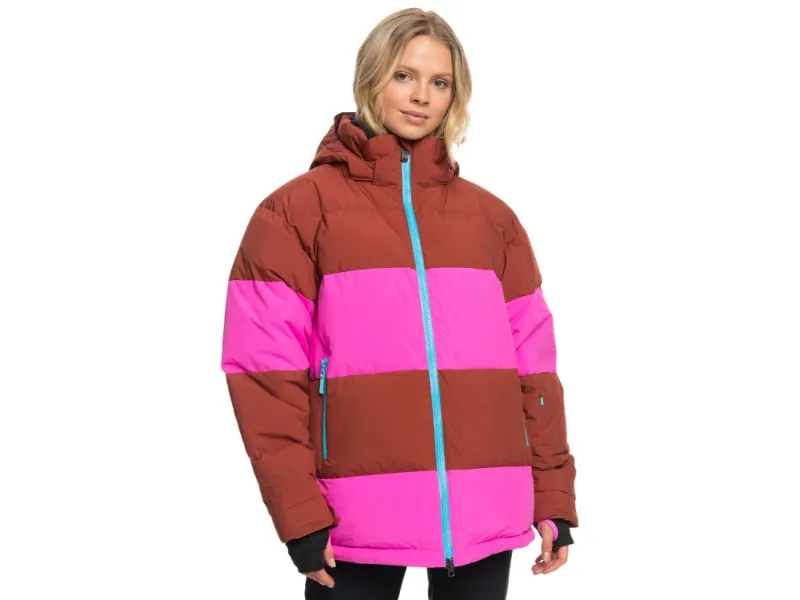 Roxy ROWLEY X ROXY Block Puffer Technical Snow Jacket Womens