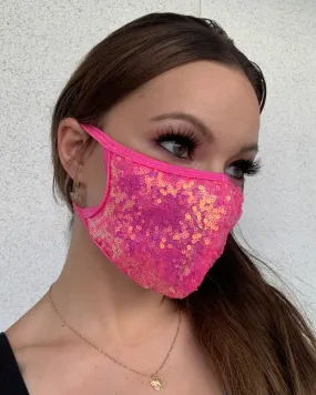 Sequin Face Mask - Roma