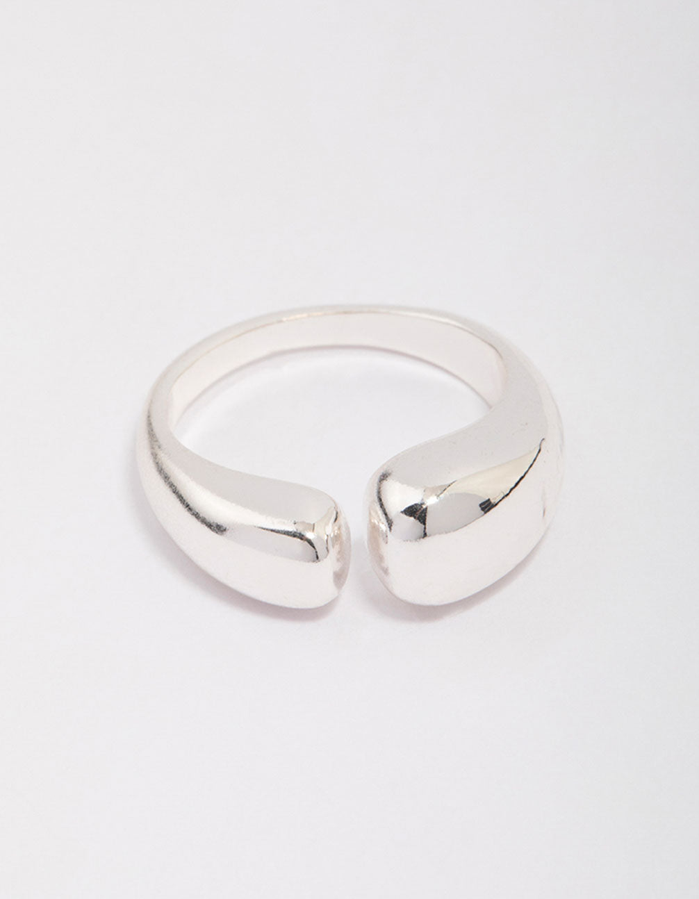 Silver Plated Open Band Ring