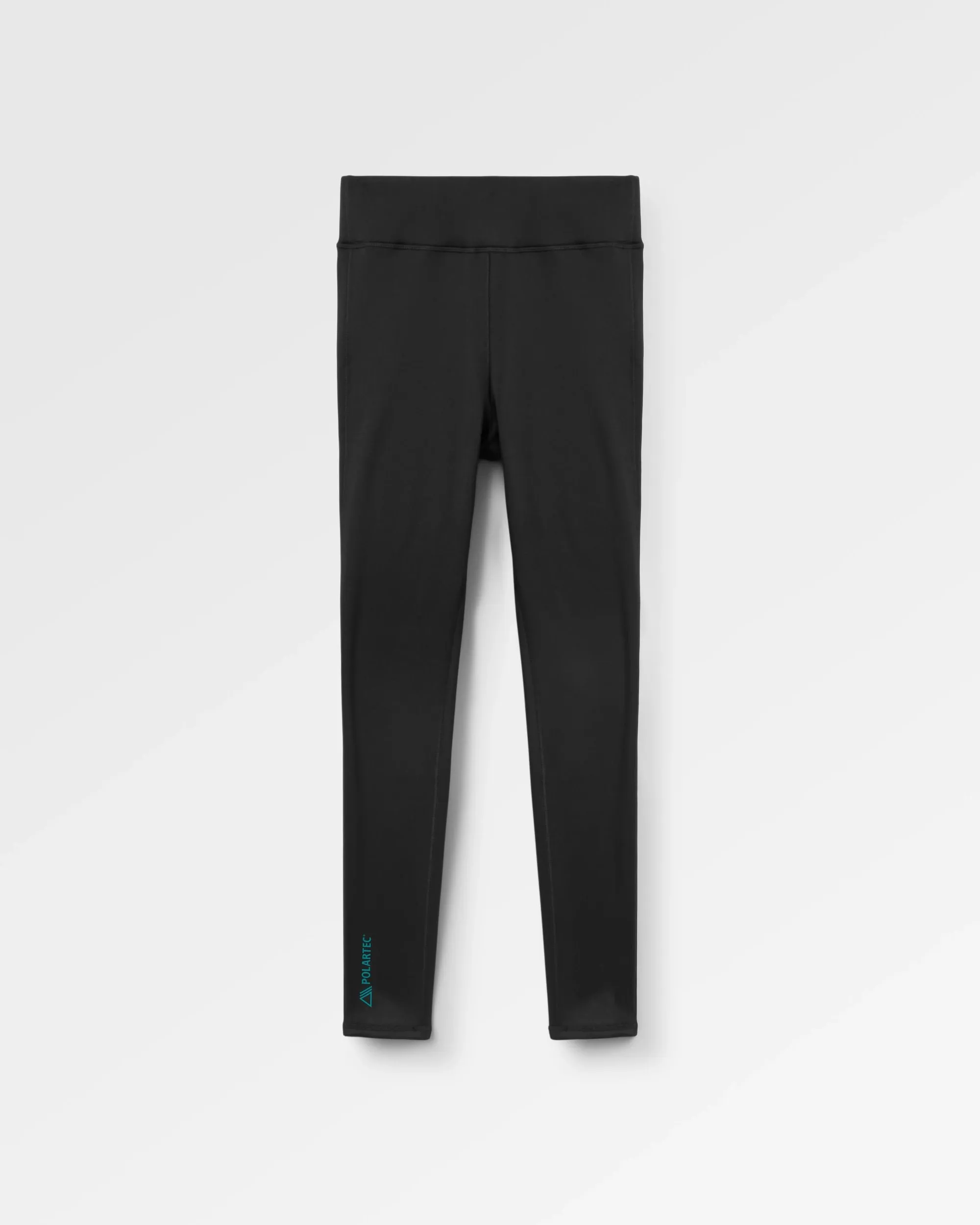 Solitude Recyceltes Polartec Thermal Leggings - Schwarz