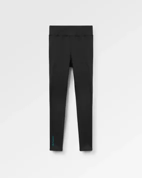 Solitude Recyceltes Polartec Thermal Leggings - Schwarz