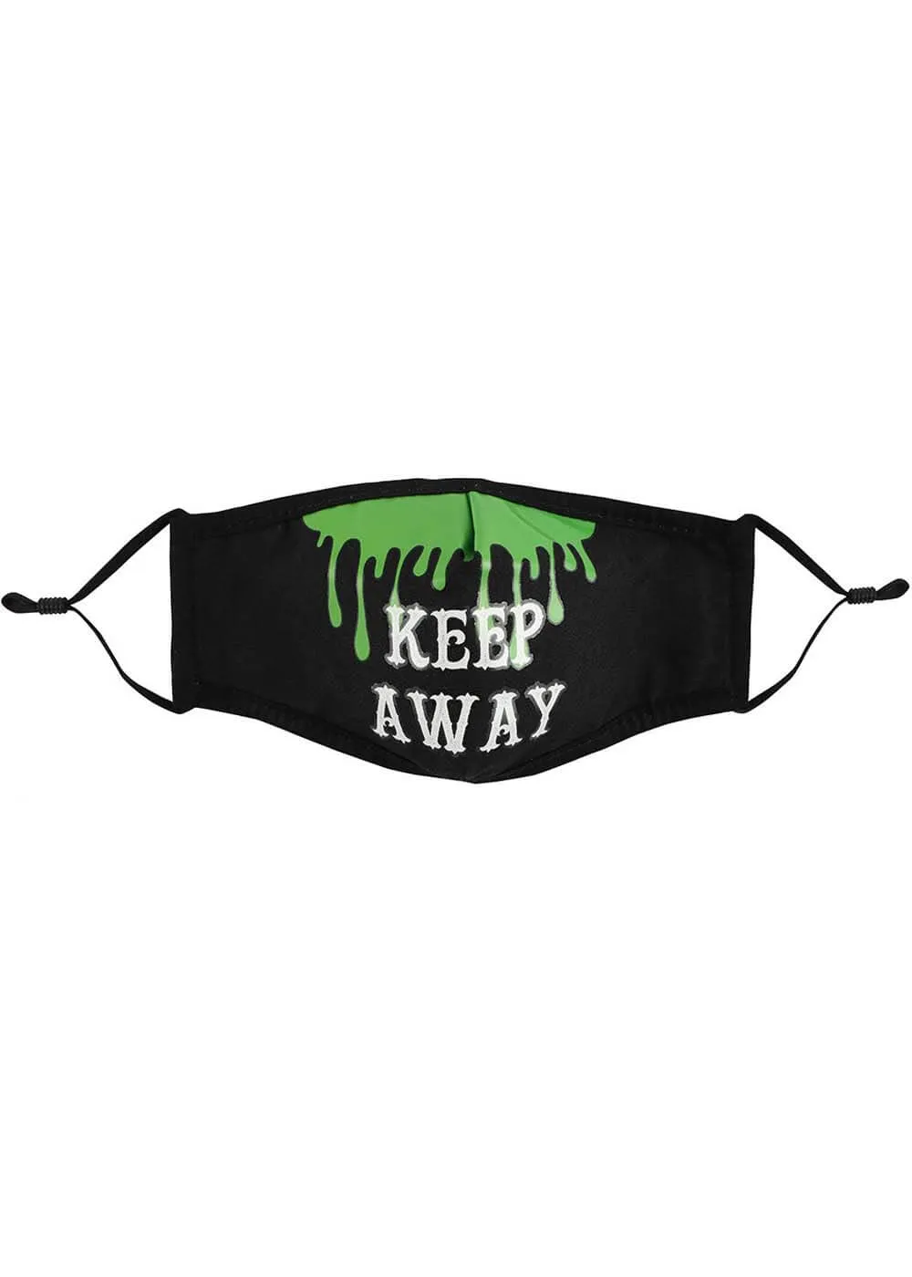 Succubus Face Mask Mouth Mask Keep Away Black