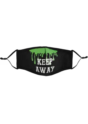 Succubus Face Mask Mouth Mask Keep Away Black