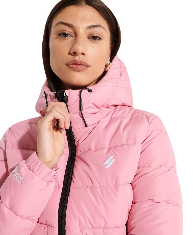 Superdry Women's Hooded Spirit Sports Puffer Jacket