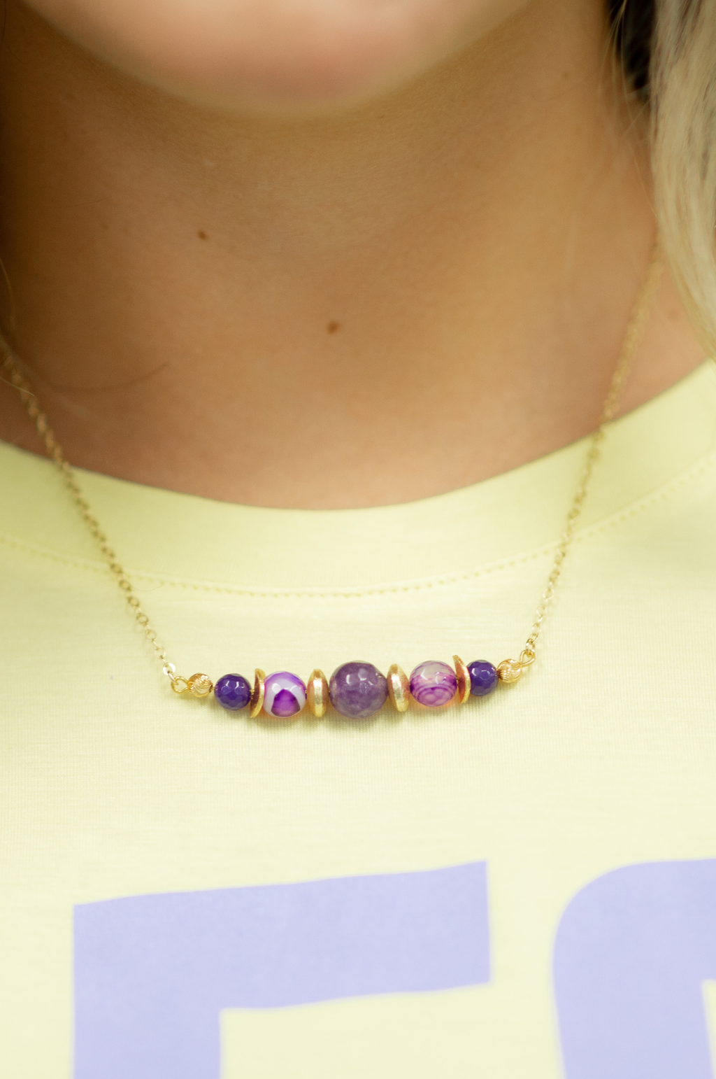 The Amalie Spirit Necklace by Annie Claire Designs