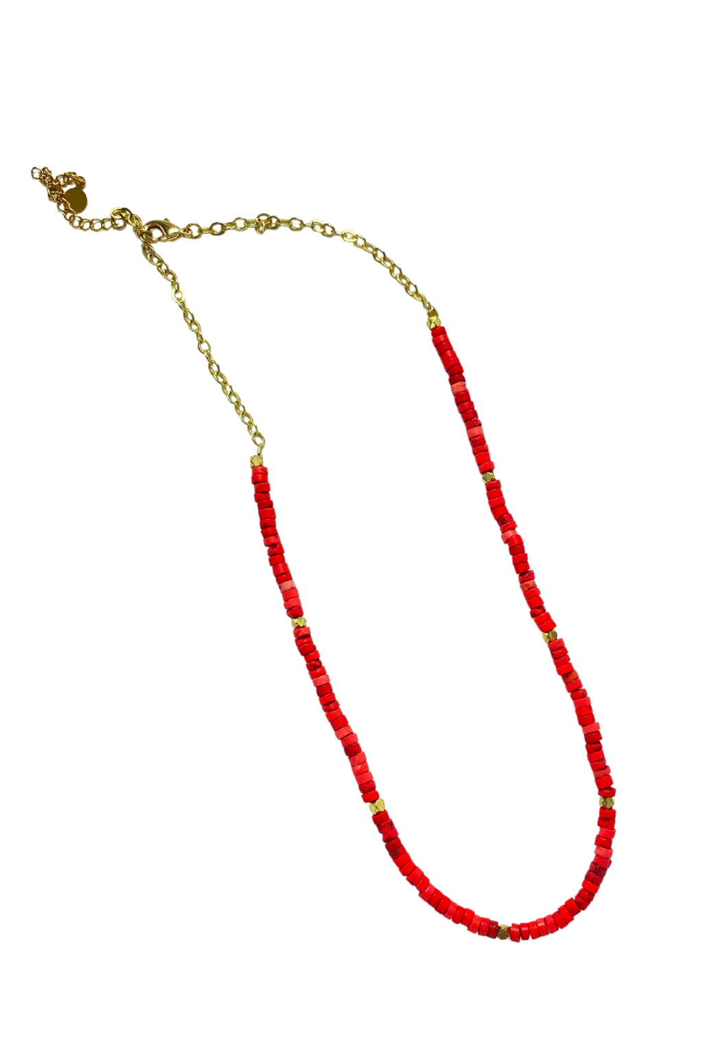 The Lara Beaded Chain Necklace by Annie Claire Designs