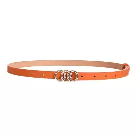 Triple O Ring Belt Tan