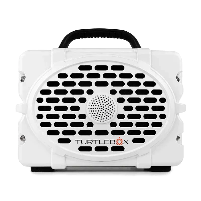 TurtleBox Gen 2 White Portable Speaker