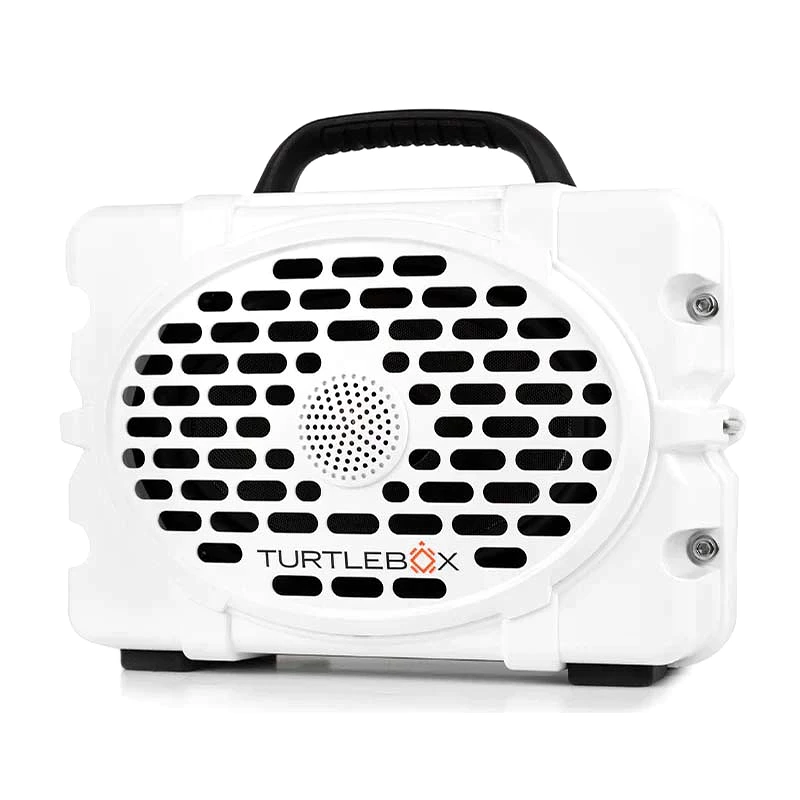 TurtleBox Gen 2 White Portable Speaker