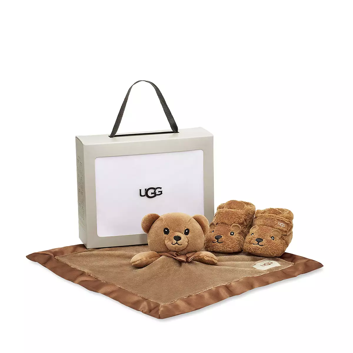 UGG Bixbee and Lovey Bear Stuffie Chestnut   