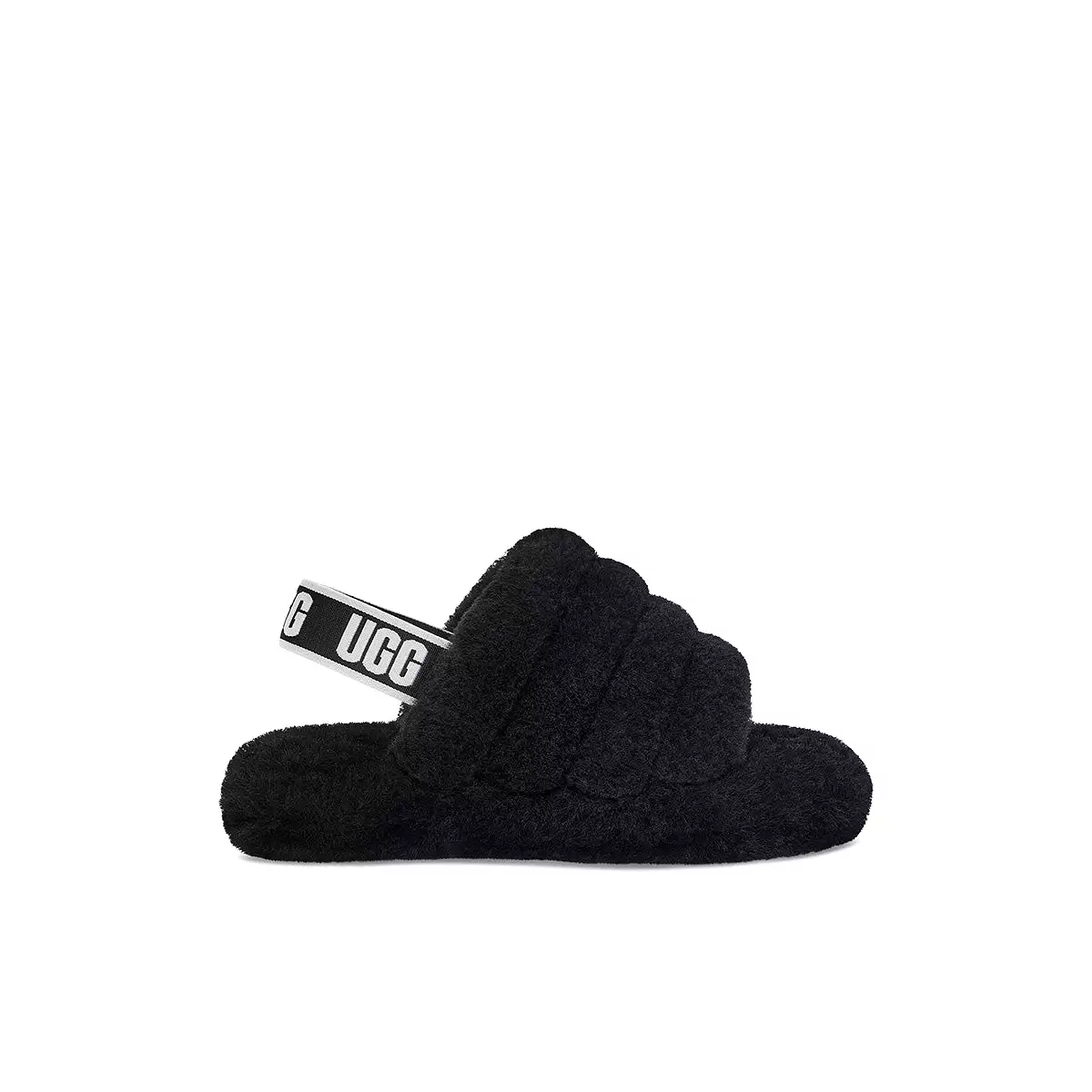 UGG Fluff Yeah Slide Black  