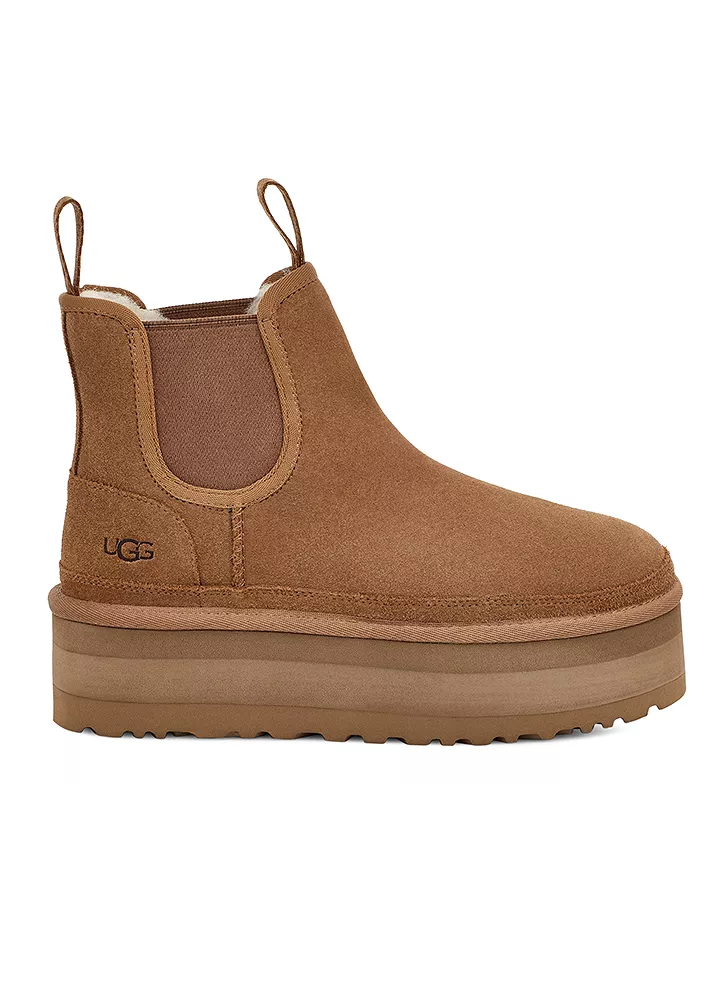 UGG Neumel Platform Chelsea Boot - Stvle - Chestnut