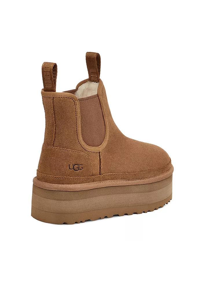 UGG Neumel Platform Chelsea Boot - Stvle - Chestnut