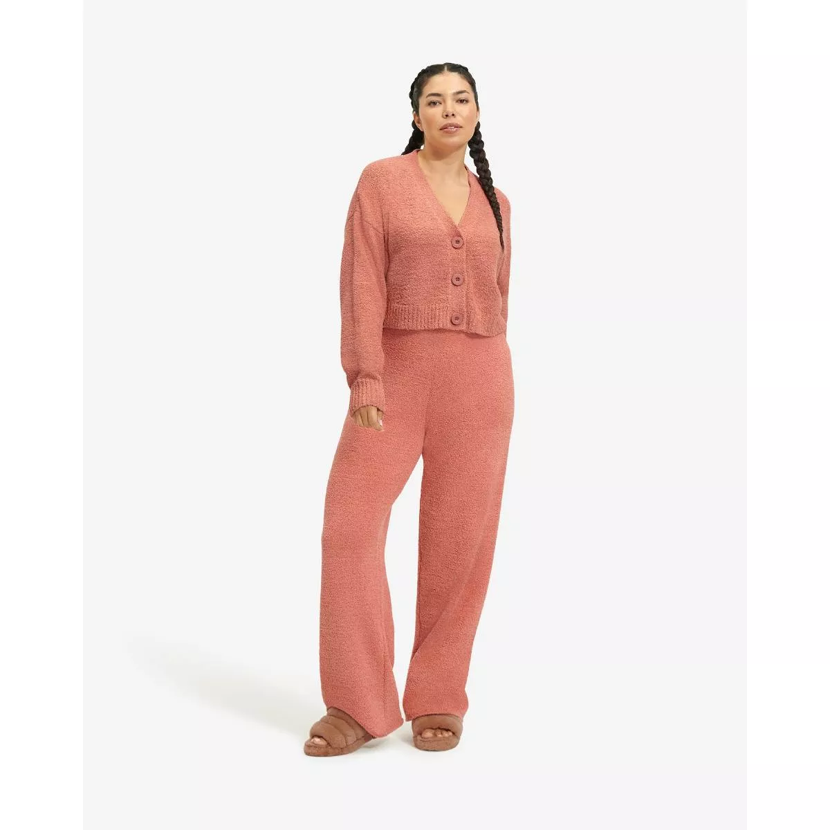 UGG Nyomi Cardigan Desert Coral  