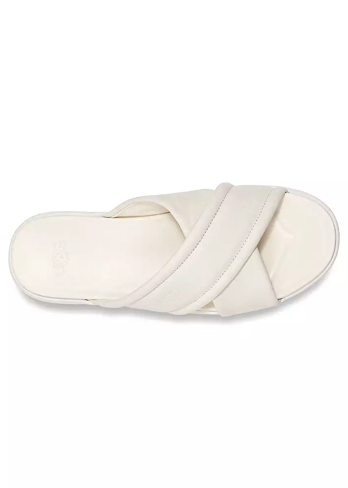 UGG Zayne Crossband Leather Sandal - Jasmine