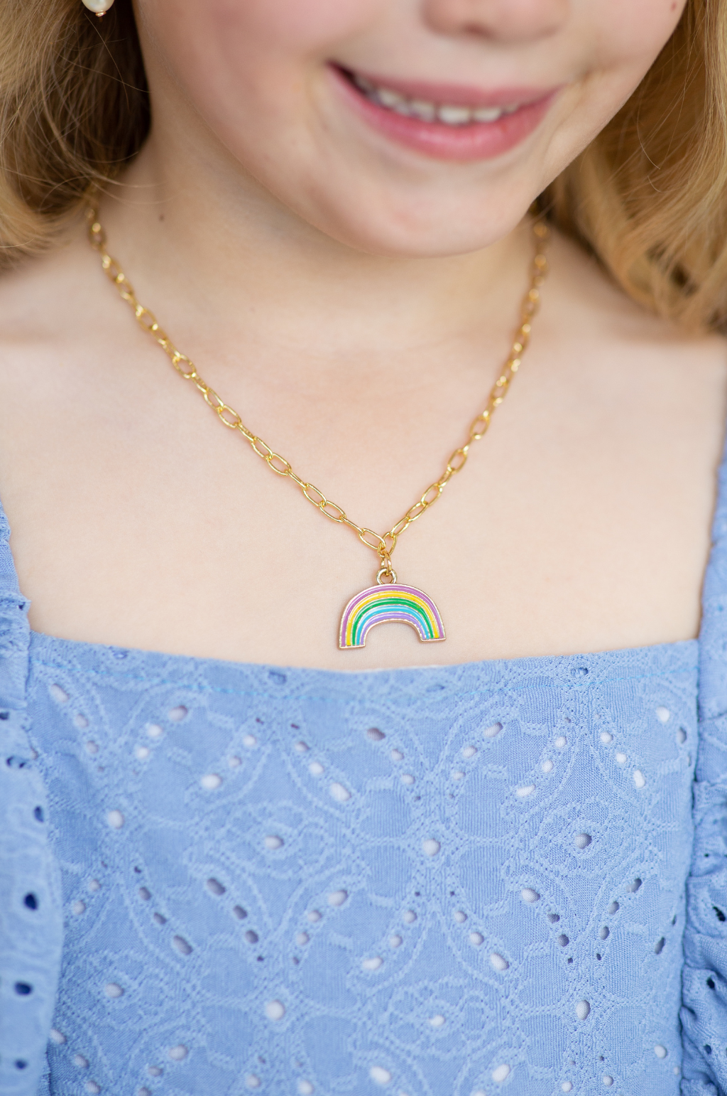 Under the Rainbow 'Gracie' Necklace by Annie Claire Designs