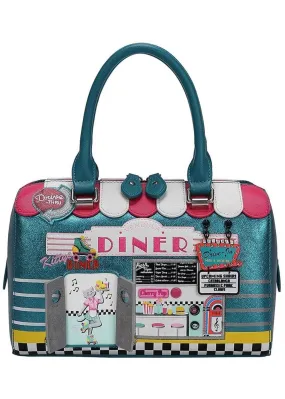 Vendula London Kitty's Diner Speedy Bowler Bag