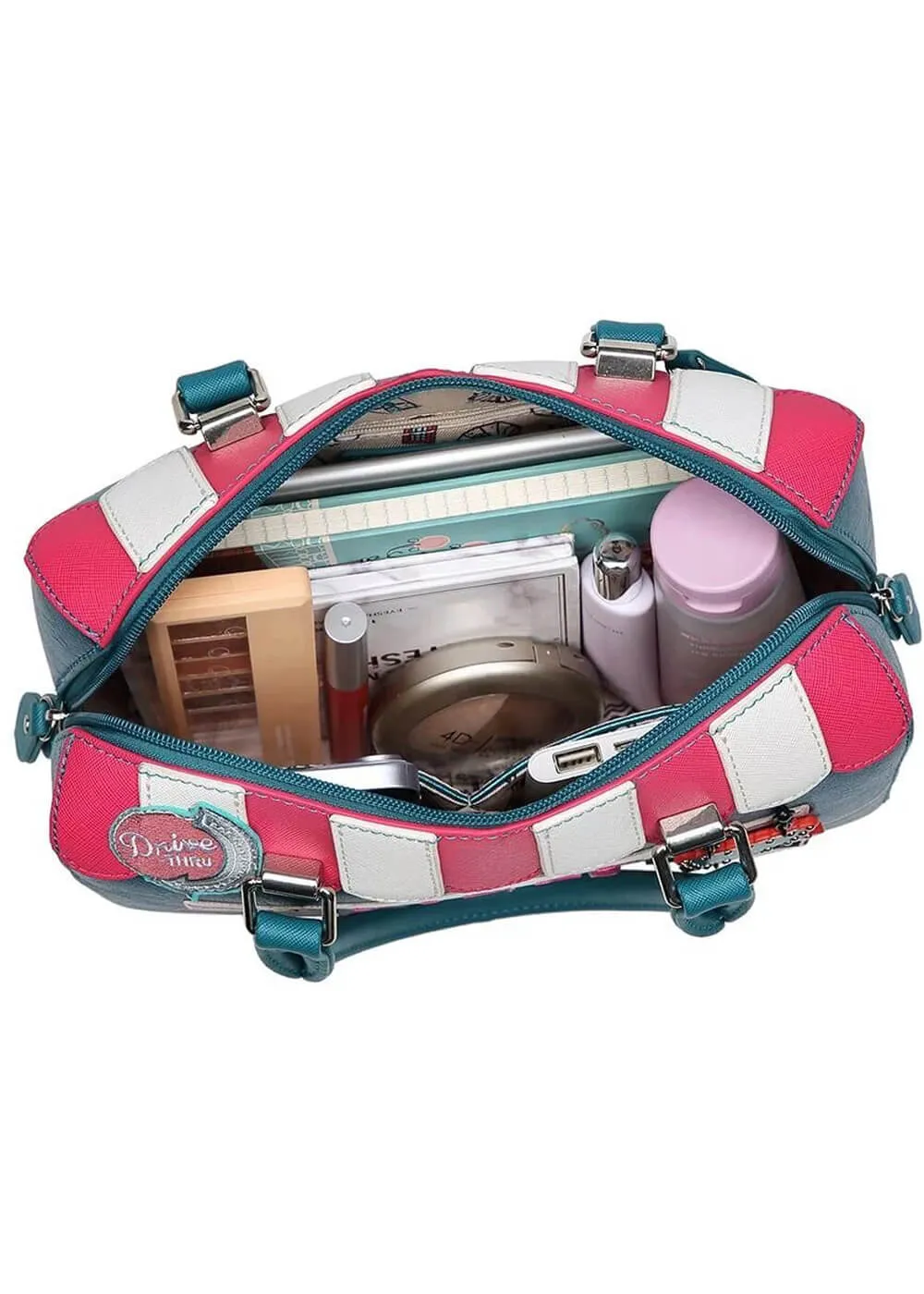 Vendula London Kitty's Diner Speedy Bowler Bag