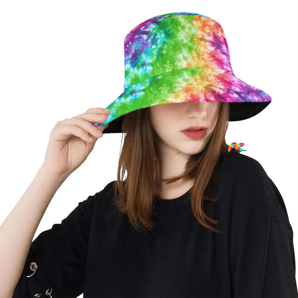 Vivid Tie-dye Unisex Bucket Hat