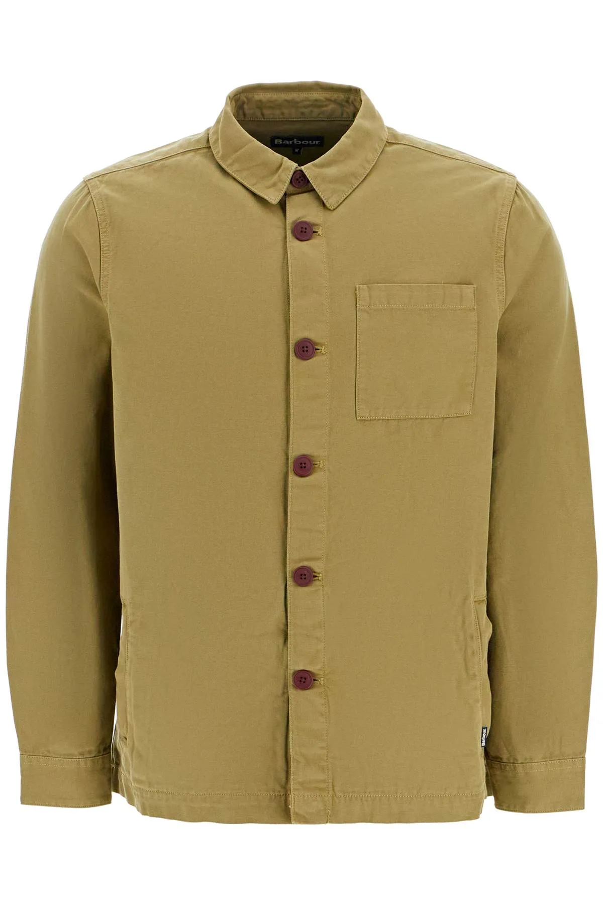 Washed Overshirt Jacket