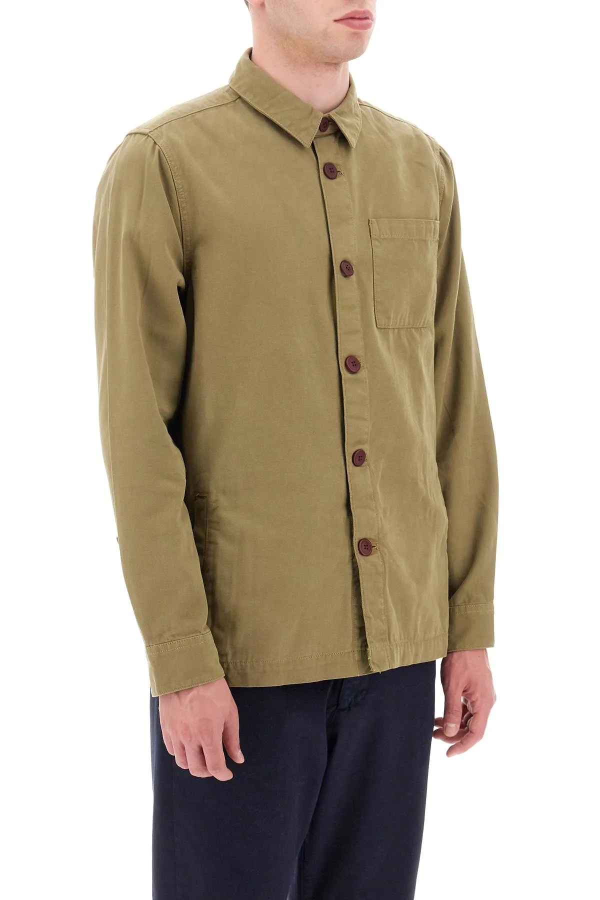 Washed Overshirt Jacket