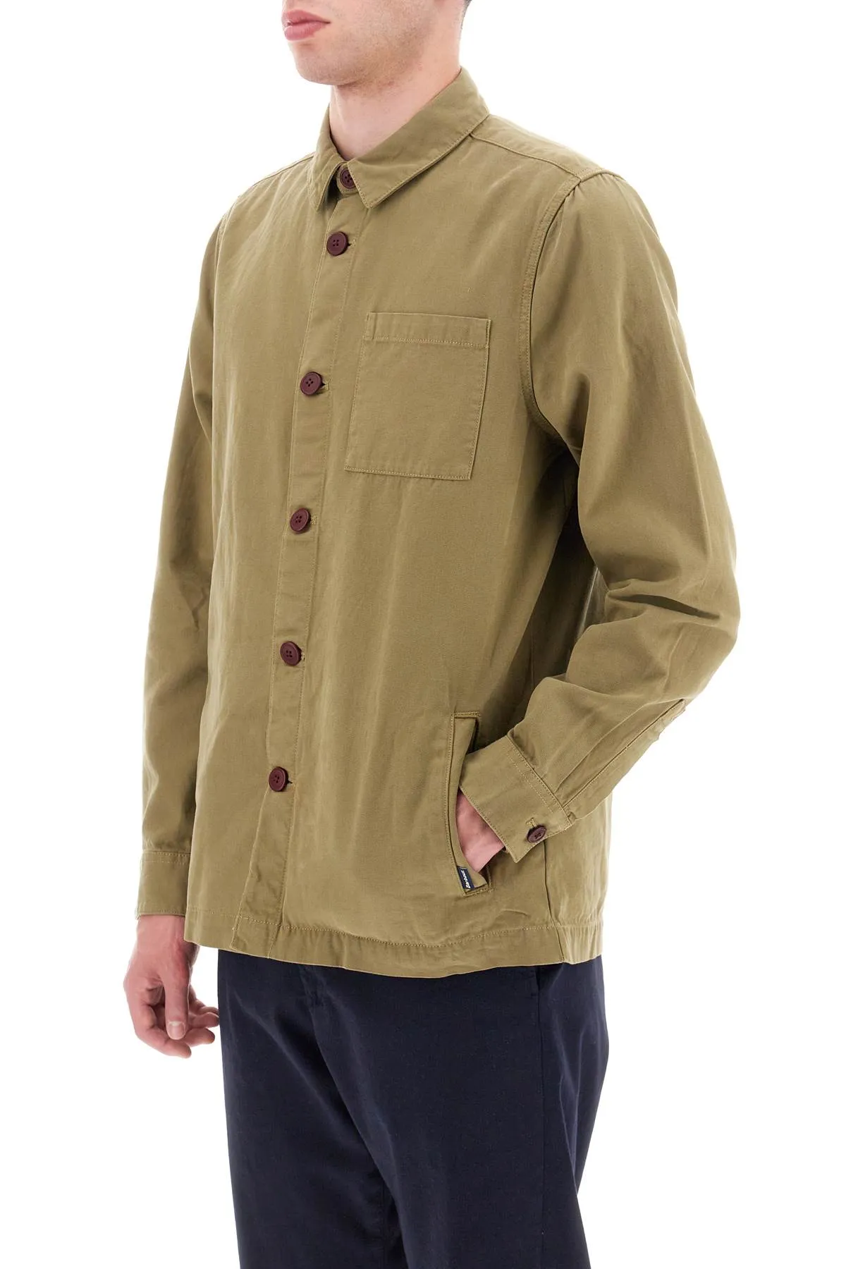 Washed Overshirt Jacket