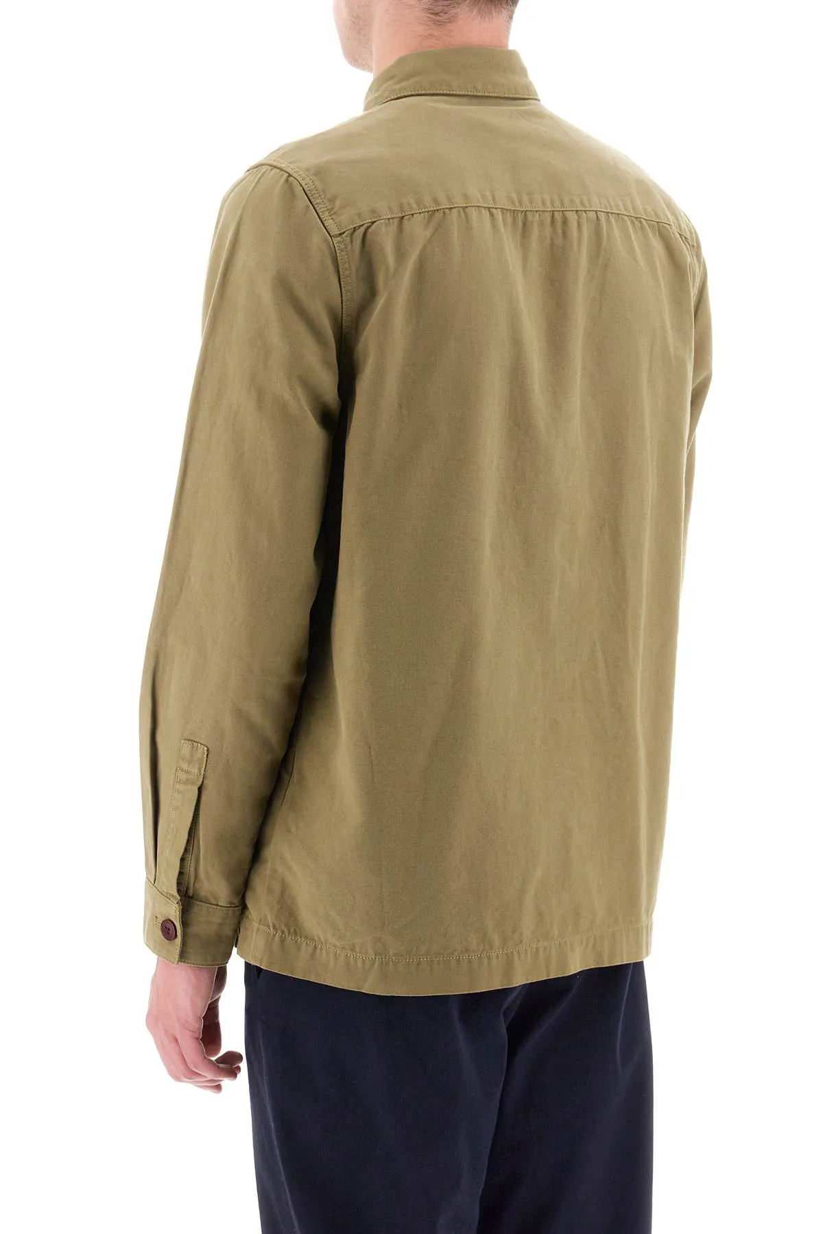 Washed Overshirt Jacket