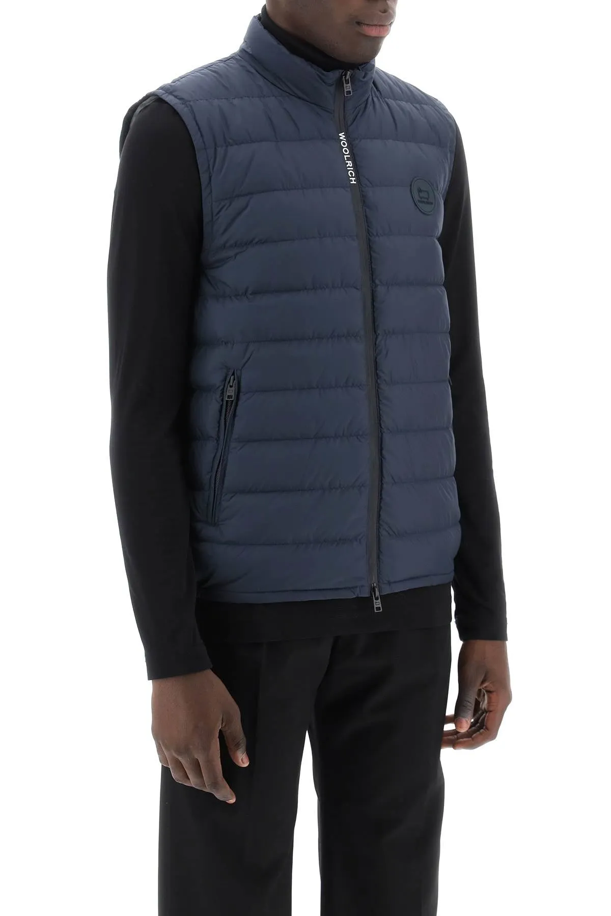 Woolrich sundance puffer vest CFWOOU0698 MRUT2635 MELTON BLUE