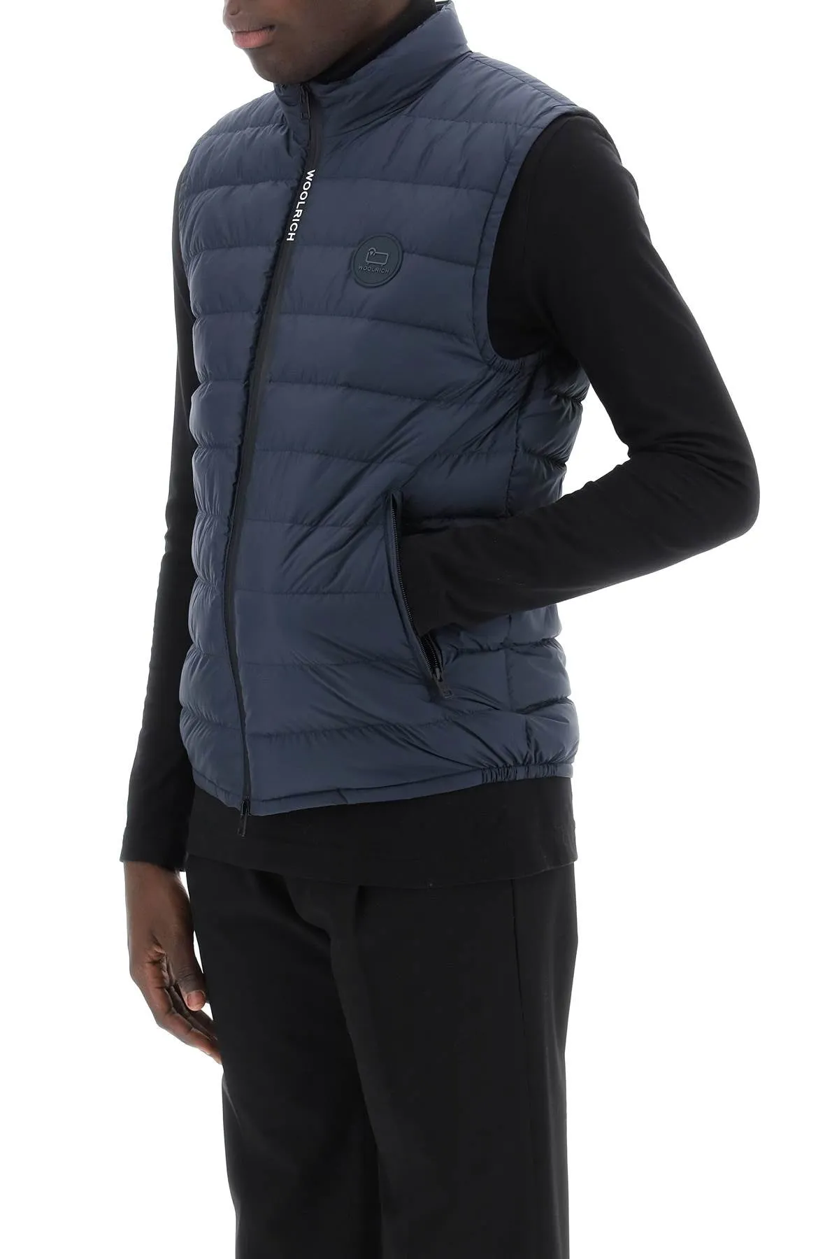 Woolrich sundance puffer vest CFWOOU0698 MRUT2635 MELTON BLUE